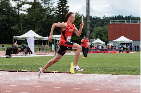 Levi Gyger, Leichtathletik