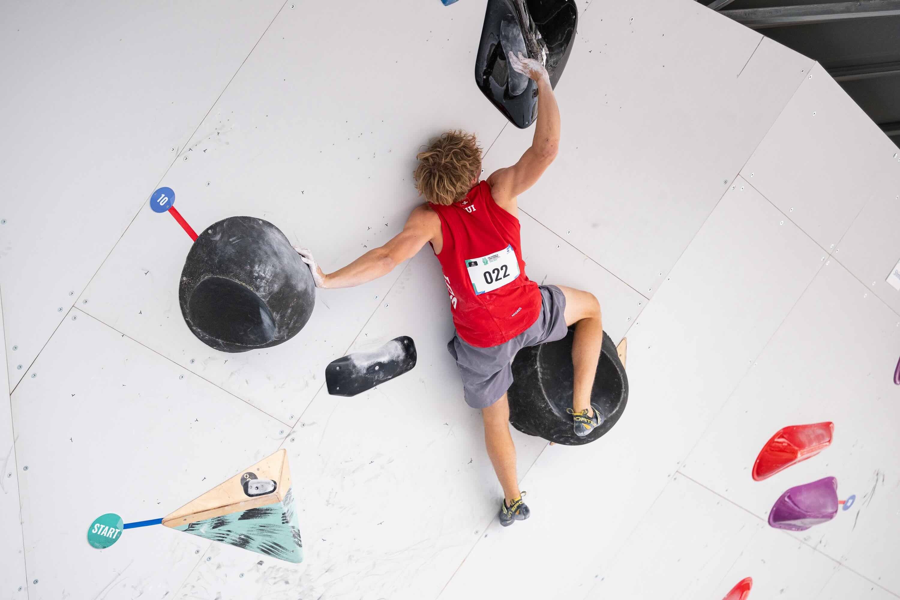 Levin Straubhaar, Sportklettern
